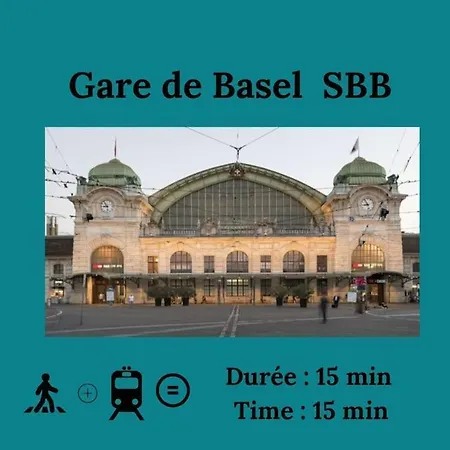 Bali - Basel / Dreilander 公寓 圣路易